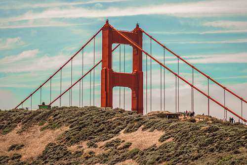 san francisco orange and brown concrete bridge golden gate bridge